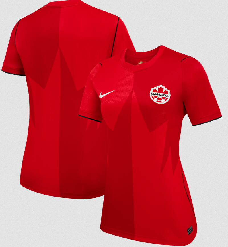Women Nike Red Canada Soccer 2026 Jersey